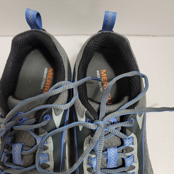 Merrell Siren Edge Trail Running Tennis Shoes 7.5 Gray Lace Up - Picture 3 of 8